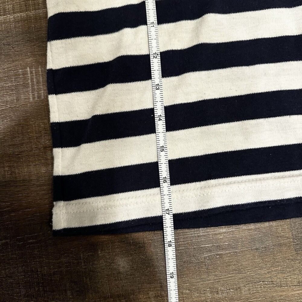 EJ Gitano Eva Joia Rene Dabah Vintage 80's Navy Blue White Tank Top Shirt L - Picture 8 of 11